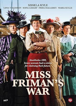 Amazon Miss Friman S War Dvd Harald Hamrell Mikael Hellstr M