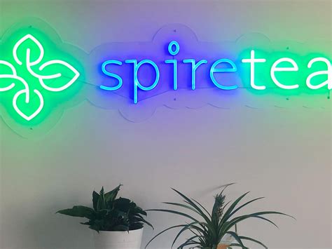 Hineon X Spire Tea Hineon Custom Neon Sign
