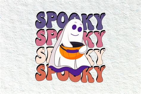 Retro Spooky Halloween Svg Craft Cutting File By Svg Design Art