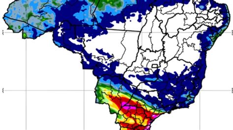 Frente Fria Sul E Sudeste T M Alerta De Ciclone No Litoral De Sc E Sp