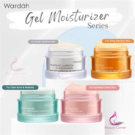 Jual Wardah Gel Moisturizer Series 30gr Vitamin C Cica Complex