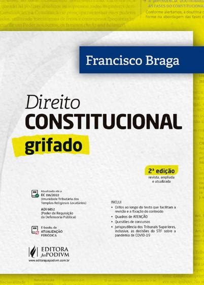 Direito Constitucional Grifado 2ª Edição 2022 Livros De Direito