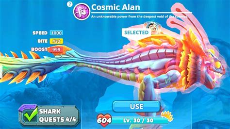 COSMIC ALAN UNLOCKED COSMIC ALAN Gameplay Hungry Shark World