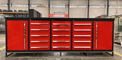 China Heavy Duty Cold Rolled Steel Drawer Workbench Suppliers