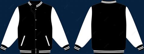 Varsity Jacket Template Varsity Jacket Streetwear Fashion PNG And