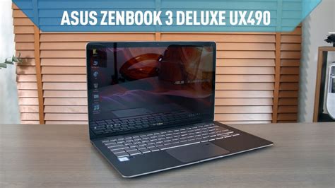 Asus ZenBook 3 Deluxe UX490 UAR İncelemesi YouTube