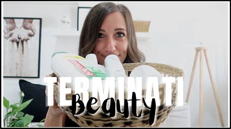 Un Sacco Di Prodotti Beauty Terminati Youtube