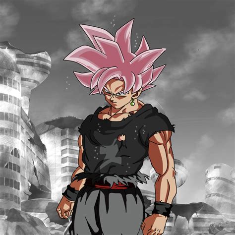 Goku Black Ultra Instinct Rose - Bestive