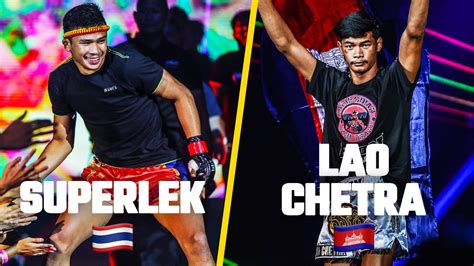 The Kicking Machine ON FIRE Superlek Vs Lao Chetra Full Fight