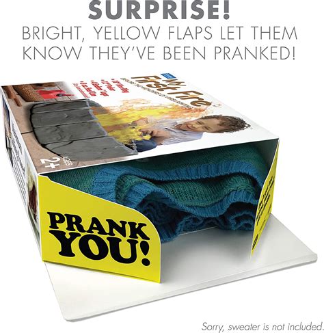 My First Fire Prank T Box Wrap Your Real Present In A Funny