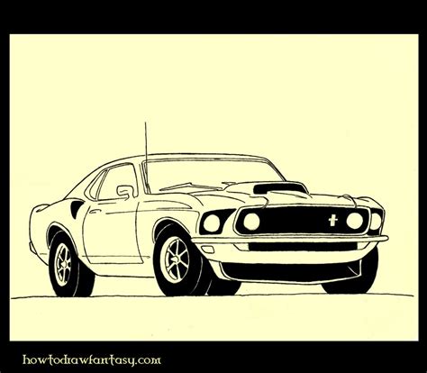 List 99 Pictures How To Draw Muscle Cars Step By Step Completed