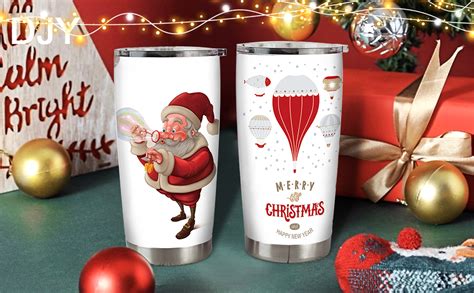 Amazon Christmas Tumbler Stainless Steel Insulated Coffee Mug