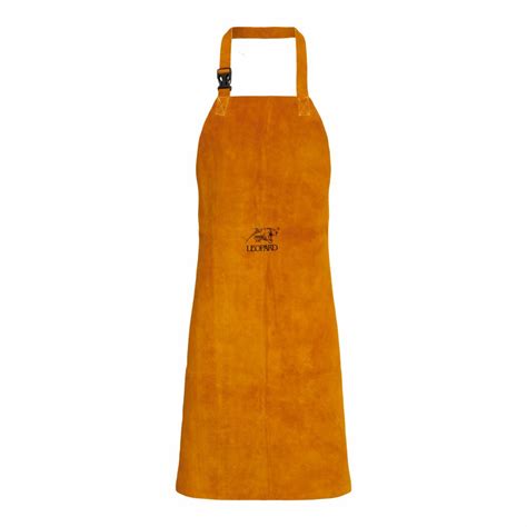 Gold Leather Welders Apron MHS International