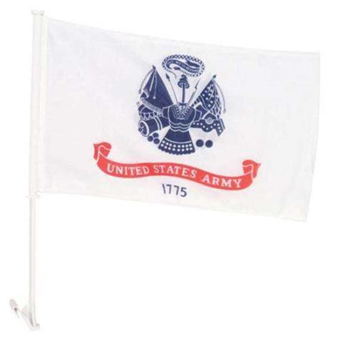 United States Army 1775 Emblem Deluxe Car Window Flag Outdoorshopping