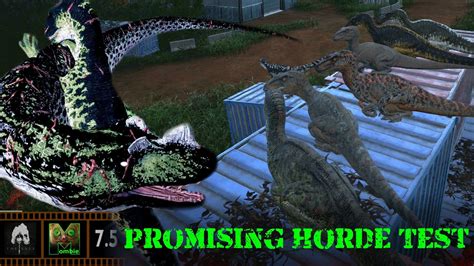 The Isle Evrima Promising Horde Test Update 75 Horde Test Omniraptor Youtube