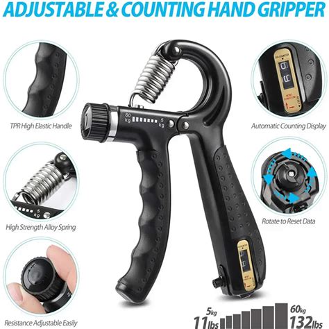 Ripley Set De Hand Grips Ejercitadores De Manos Dedos Y Antebrazos