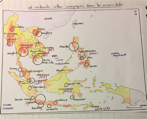 Pr Sentation Imagen Carte De L Asie Du Sud Est Fr Thptnganamst Edu Vn