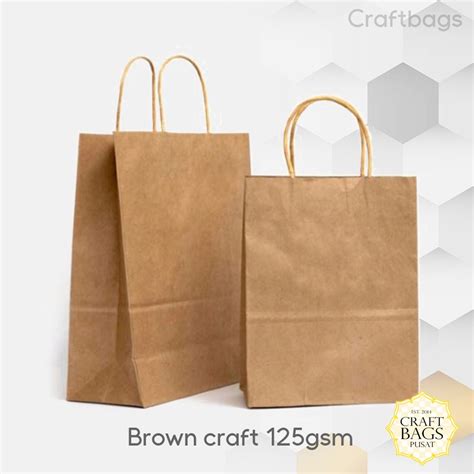 Jual Paper Bag Coklat Tali Kertas X X X X Cm Paper Bag