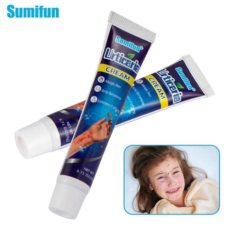 1pcs 20g Sumifun Urticaria Cream Treat Eczema Dermatitis Psoriasis