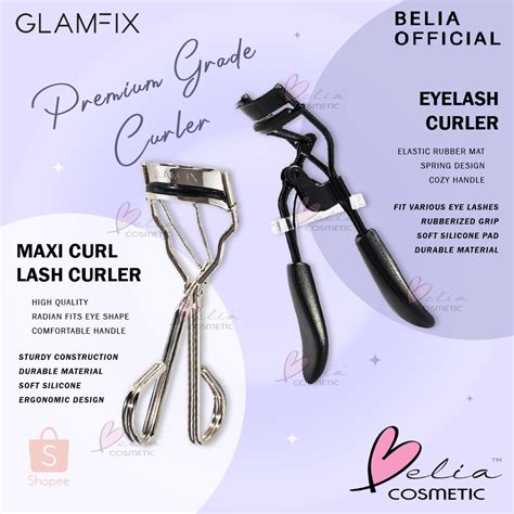 Belia GLAMFIX Eyelash Curler Maxi Curl Lash Curler Fur Curler