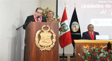 El Presidente Del Poder Judicial Javier Ar Valo Vela Expres Hoy De