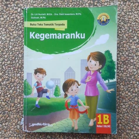 Jual Buku Teks Tematik Terpadu Sd Kelas 1 1A 1B 1C 1D 1E 1F 1G 1H