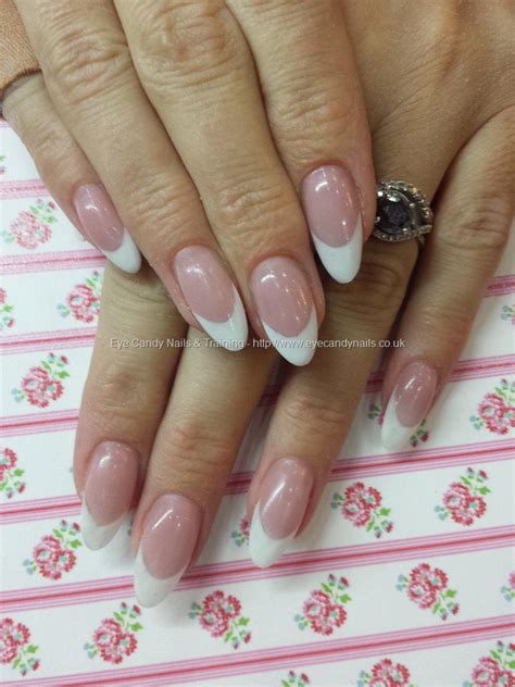 Eye Candy Nails And Training Pink And White Gel Overlays By Elaine