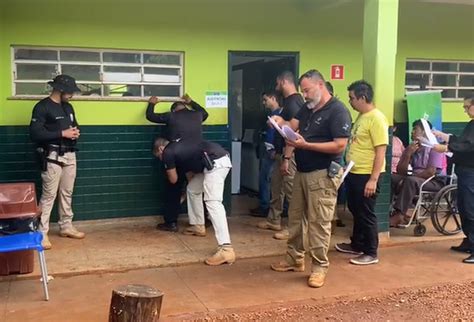 POLÍCIA JUDICIAL DA JFMS ATUA EM MUTIRÃO ITINERANTE REALIZADO EM UMA