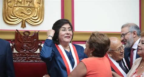 Marianella Ledesma Se Convirtió En La Primera Presidenta Del Tribunal Constitucional Politica