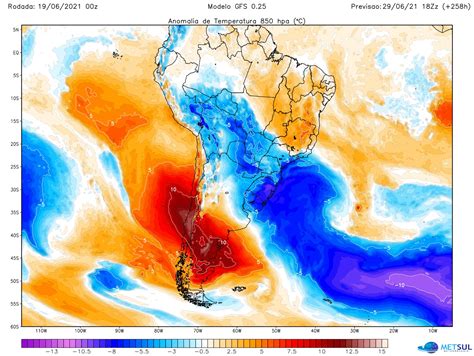 Poderosa massa de ar polar chega ao Brasil no fim do mês MetSul