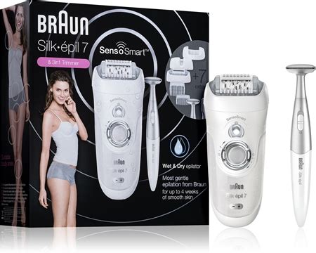 Braun Braun Silk Pil Sensosmart Pilateur Tondeuse Bikini Notino Fr
