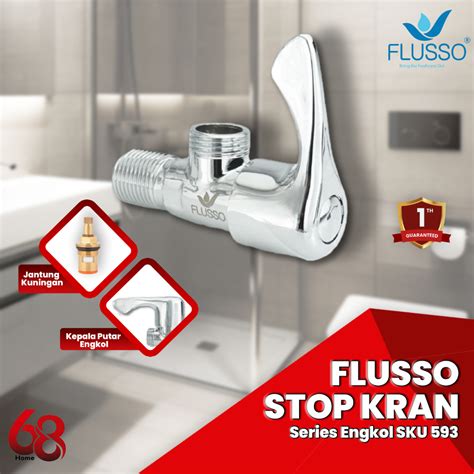 Jual Stop Kran Air Kran Shower Bidet Wastafel FLUSSO Stop Keran