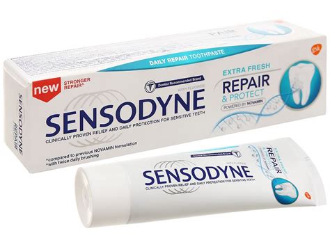 Kem đánh Răng Sensodyne Repair And Protect Extra Fresh Hộp 1 Tuýp 100g