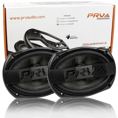 PRV Audio 6x9 Mid Range RMS Loudspeakers Water Resistant Pair