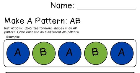 Free Printable Ab Pattern