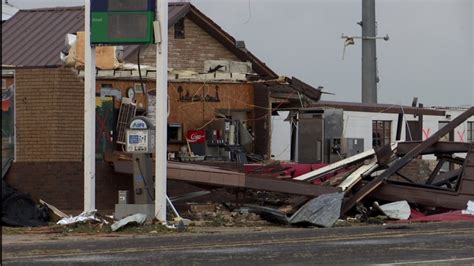 Tornadoes Hail And Hurricane Force Winds Tear Through West Texas Killing 4 People In Small