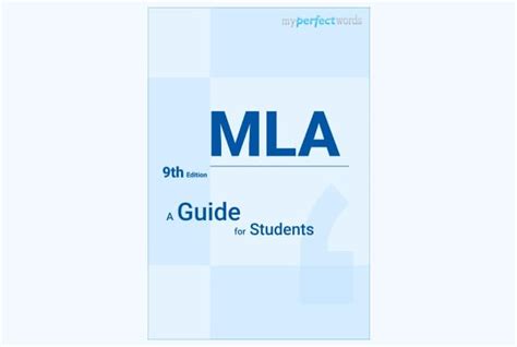 mla format  comprehensive guide  students