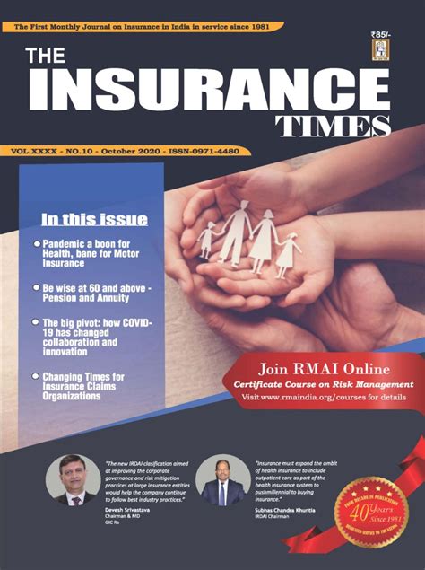 The Insurance Times October 2020 Magazine Get Your Digital Subscription