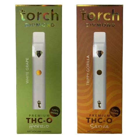 Torch Diamond Thc O Disposable Vape Device 1 Count Cbd