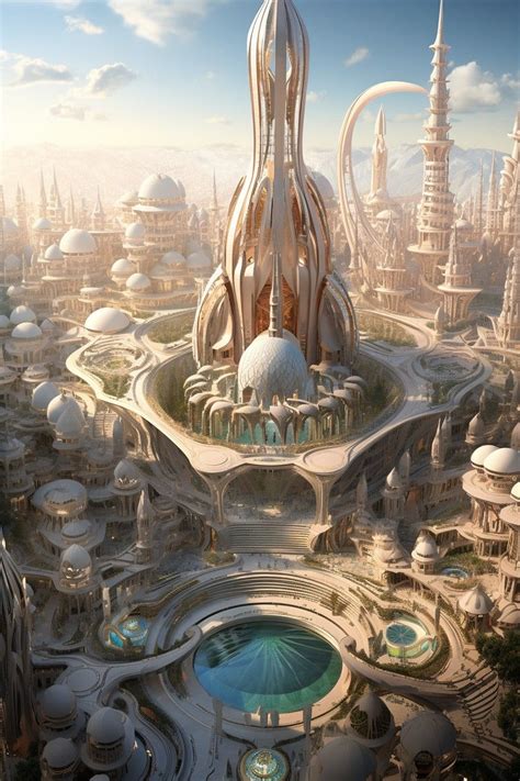 Pin By Antarik Fox On Sci Fi Future Futuristic City Fantasy City