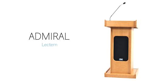 Anchor Audio Admiral Lectern Youtube