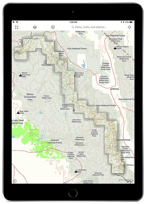 Natgeo John Muir Trail Jmt Maps Now Available In Gaia Gps Gaia Gps