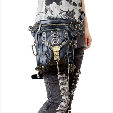 Waist Bag Exclusive Retro Rock Gothic Bag Packs Shoulder Bag Vintage