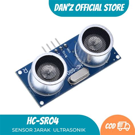 Jual Hc Sr04 Ultrasonic Distance Measuring Transducer Sensor 3 3v 5v Sensor Jarak Hc Sr04 Sensor