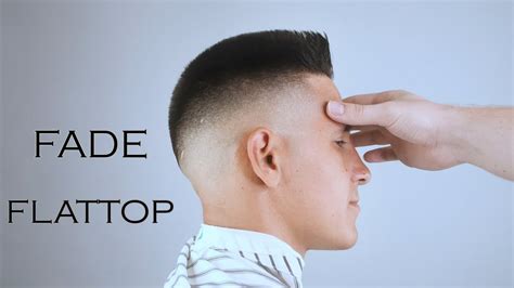 Фейд Майданчик Чоловіча стрижка машинкою Як стригти Flattop Fade Barber Tutorial High Fade