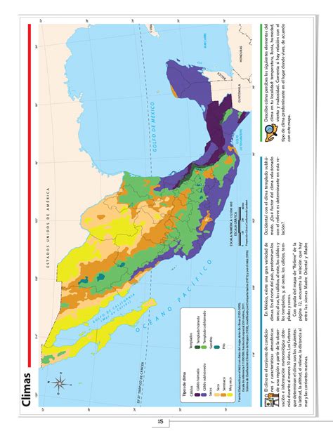 Atlas de México Cuarto grado Página 15 de 130 Libros de Texto Online