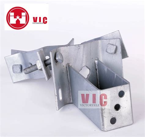Hot DIP Galvanized Transformer Pole Mounting Bracket Heavy Duty Clamp