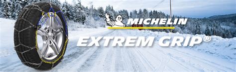 MICHELIN Cadenas de Nieve Extrem Grip tensión autobloqueante