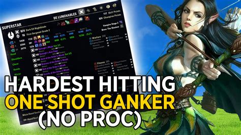 Eso Ranged Nightblade Ganker No Proc Guides Gaming