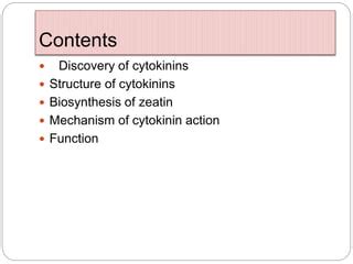 Cytokinins PPT